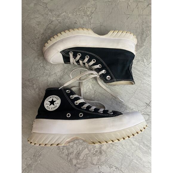 Platform Converse All-Stars Sneakers Women's Size 6 - Picture 7 of 11
